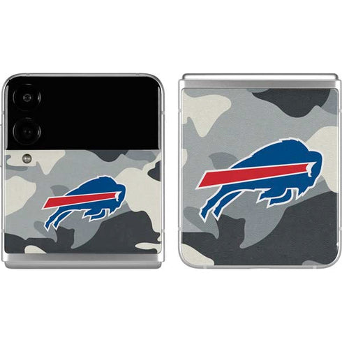 NFL Buffalo Bills Camo Galaxy Z Flip4 5G Skin