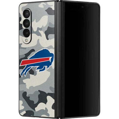 NFL Buffalo Bills Camo Galaxy Z Fold3 5G Skin