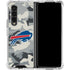 NFL Buffalo Bills Camo Galaxy Z Fold4 5G Clear Case