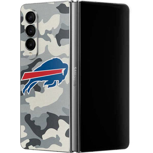 NFL Buffalo Bills Camo Galaxy Z Fold4 5G Skin