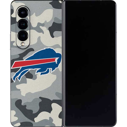 NFL Buffalo Bills Camo Galaxy Z Fold4 5G Skin