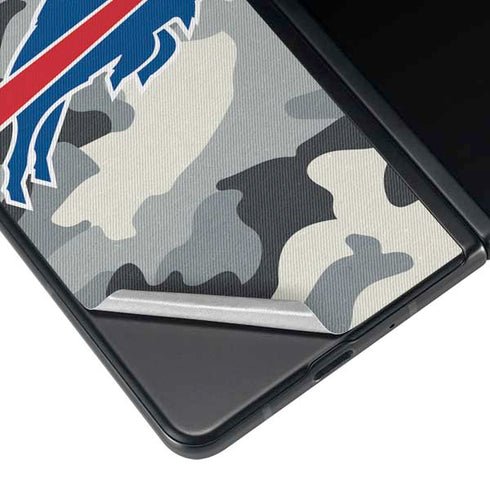 NFL Buffalo Bills Camo Galaxy Z Fold4 5G Skin