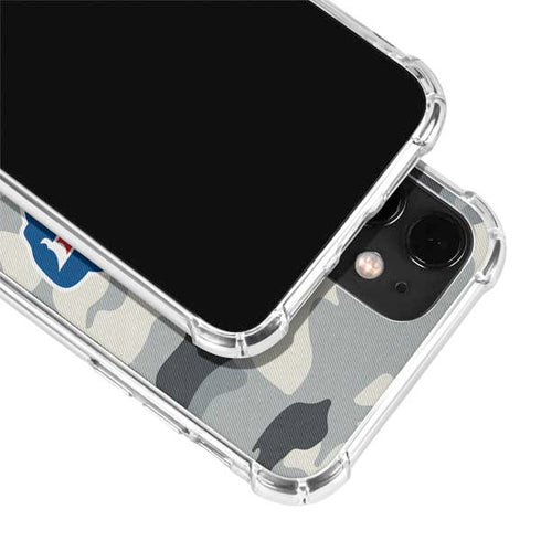 NFL Buffalo Bills Camo iPhone 12 Mini Clear Case