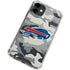NFL Buffalo Bills Camo iPhone 12 Mini Clear Case