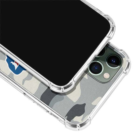 NFL Buffalo Bills Camo iPhone 12 Pro Max Clear Case