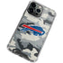 NFL Buffalo Bills Camo iPhone 13 Pro Clear Case
