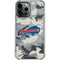 NFL Buffalo Bills Camo iPhone 13 Pro Max Clear Case