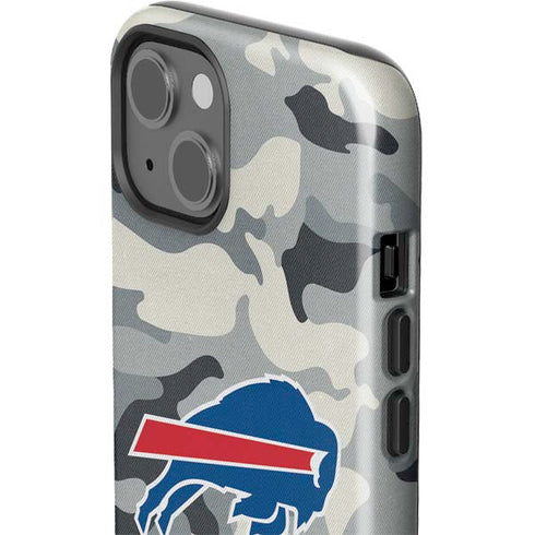 NFL Buffalo Bills Camo iPhone 15 Plus Impact Case