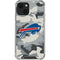 NFL Buffalo Bills Camo iPhone 15 Plus Clear Case