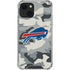 NFL Buffalo Bills Camo iPhone 15 Plus Clear Case