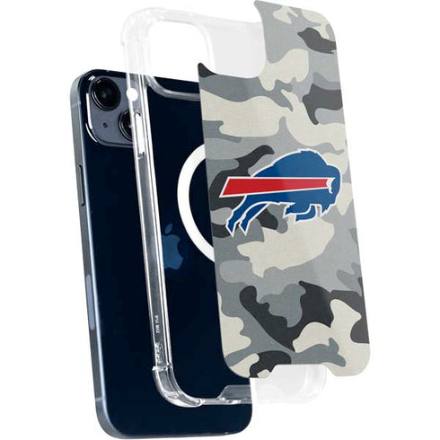 NFL Buffalo Bills Camo iPhone 15 Plus MagSafe Case