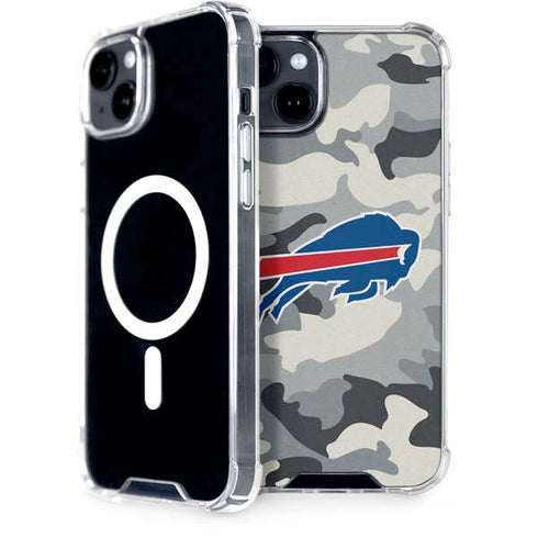 NFL Buffalo Bills Camo iPhone 15 Plus MagSafe Case