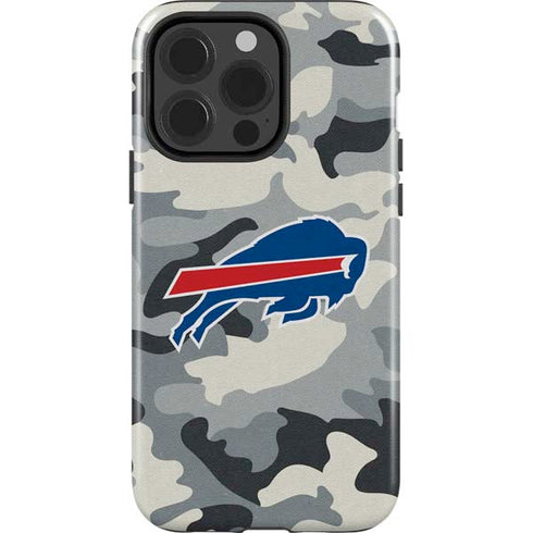 NFL Buffalo Bills Camo iPhone 15 Pro Impact Case