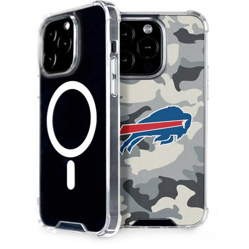NFL Buffalo Bills Camo iPhone 15 Pro MagSafe Case