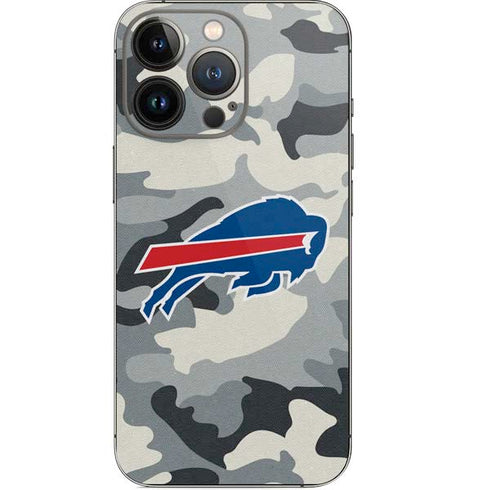 NFL Buffalo Bills Camo iPhone 15 Pro Skin