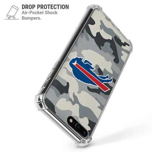 NFL Buffalo Bills Camo iPhone 7/8 Plus Clear Case