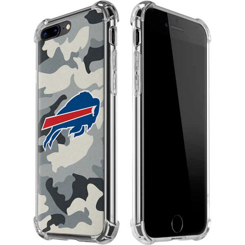 NFL Buffalo Bills Camo iPhone 7/8 Plus Clear Case