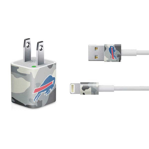 NFL Buffalo Bills Camo iPhone Charger (5W USB) Skin