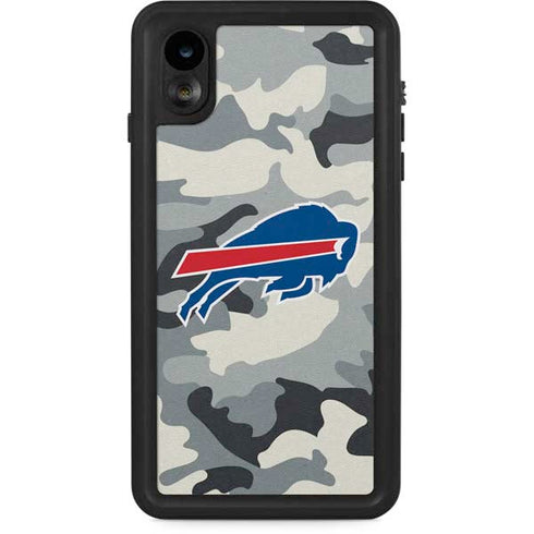 NFL Buffalo Bills Camo iPhone XR Waterproof Case