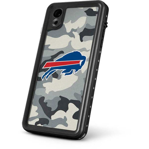 NFL Buffalo Bills Camo iPhone XR Waterproof Case