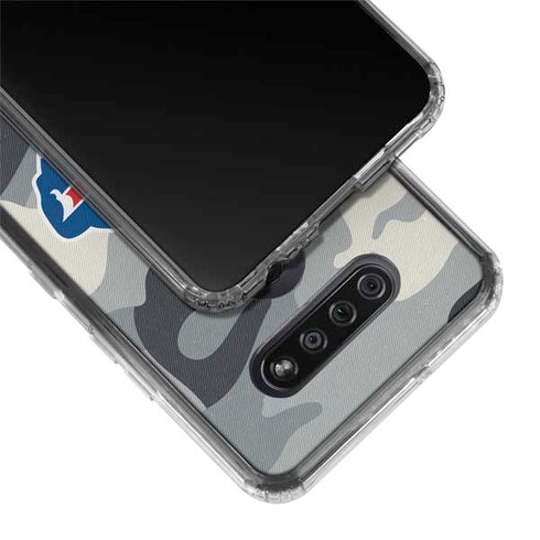 NFL Buffalo Bills Camo LG K51/Q51 Clear Case