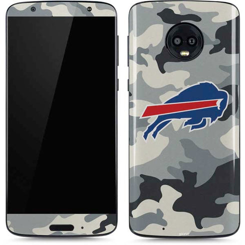NFL Buffalo Bills Camo Moto G6 Skin