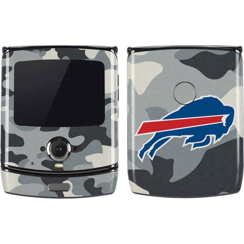 NFL Buffalo Bills Camo Motorola RAZR Skin