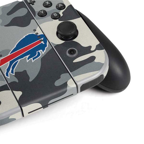 NFL Buffalo Bills Camo Nintendo Switch OLED (2021) Skin