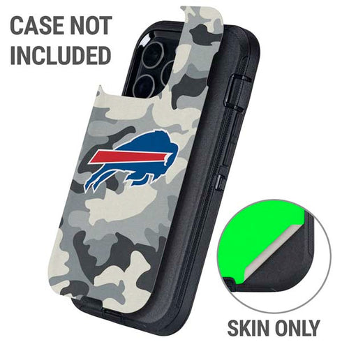 NFL Buffalo Bills Camo Otterbox Defender iPhone Skin