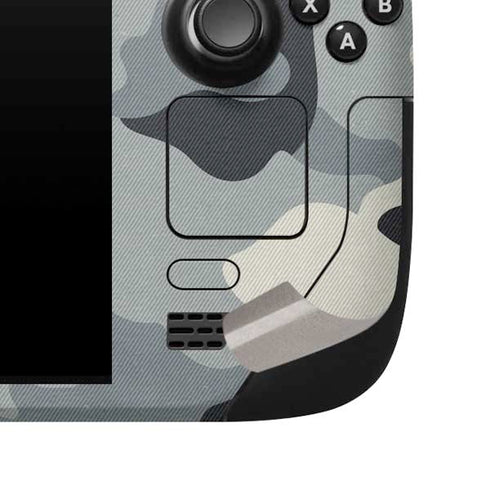 NFL Buffalo Bills Camo Steam Deck Handheld Gaming Computer Skin