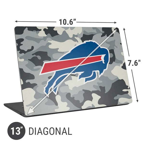 NFL Buffalo Bills Camo Universal Laptop 13in (10.6 x 7.6in) Skin