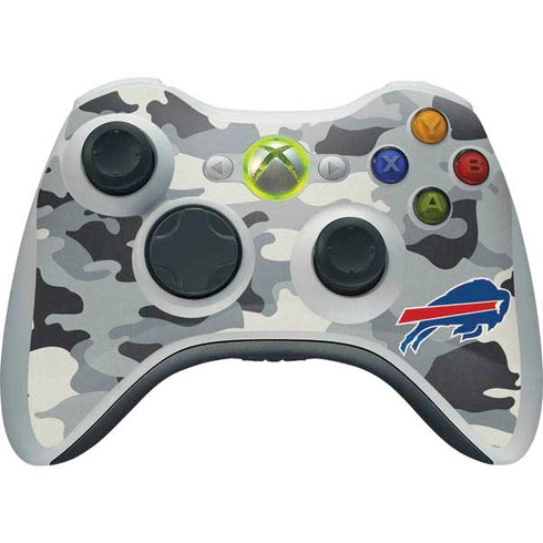 NFL Buffalo Bills Camo Xbox 360 Wireless Controller Skin