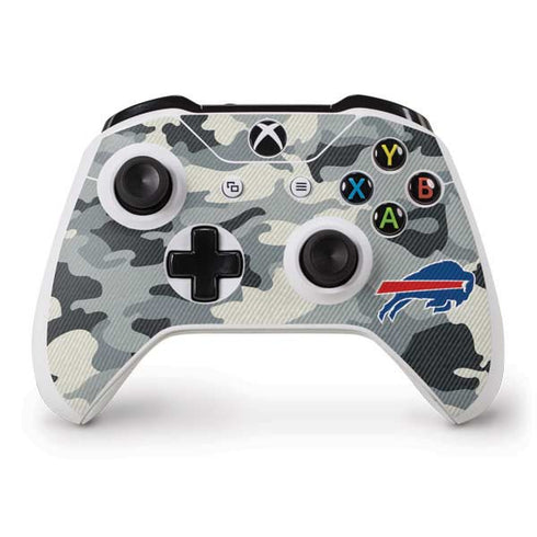 NFL Buffalo Bills Camo Xbox One S Controller Skin