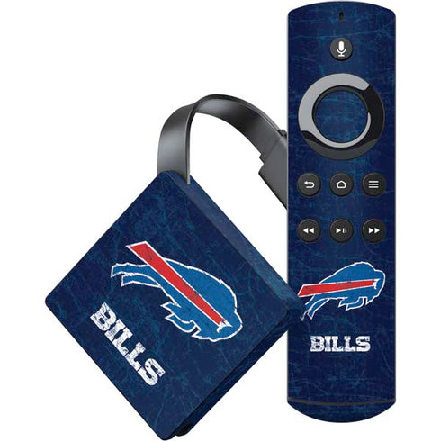 NFL Buffalo Bills Distressed Amazon Fire TV Skin
