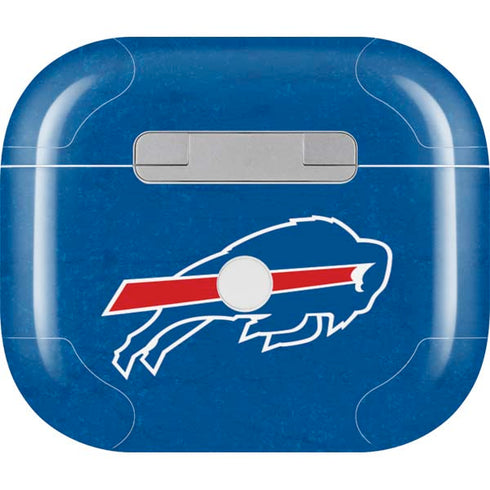 NFL Buffalo Bills Distressed Apple AirPods (3rd Gen 2021) Skin