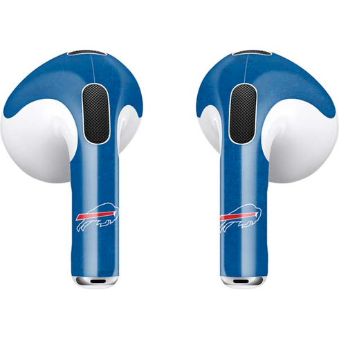 NFL Buffalo Bills Distressed Apple AirPods (3rd Gen 2021) Skin