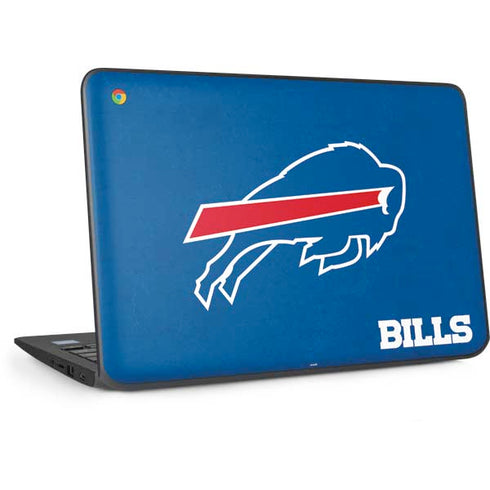 NFL Buffalo Bills Distressed HP Chromebook Skin