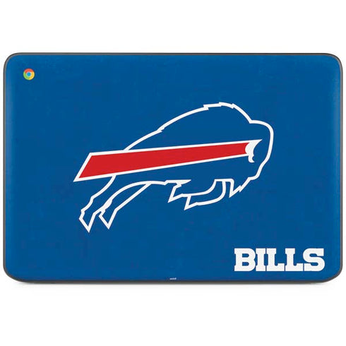 NFL Buffalo Bills Distressed HP Chromebook Skin