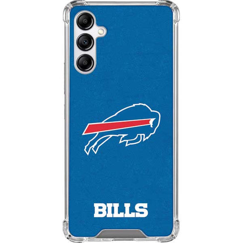 NFL Buffalo Bills Distressed Galaxy A14 5G Clear Case