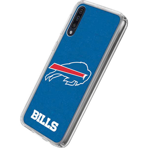 NFL Buffalo Bills Distressed Galaxy A50 Clear Case
