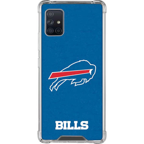 NFL Buffalo Bills Distressed Galaxy A51 5G Clear Case