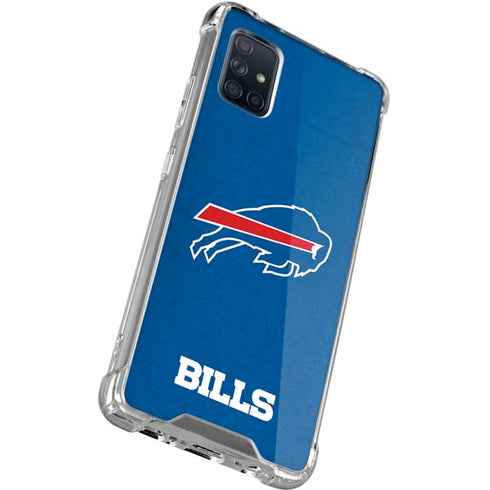 NFL Buffalo Bills Distressed Galaxy A51 5G Clear Case