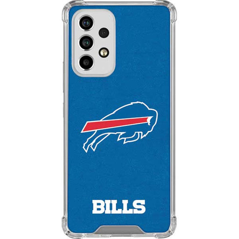 NFL Buffalo Bills Distressed Galaxy A53 5G Clear Case
