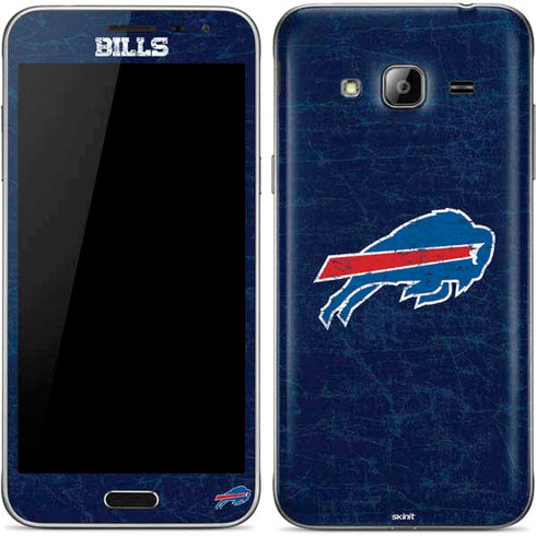 NFL Buffalo Bills Distressed Galaxy J3 Skin