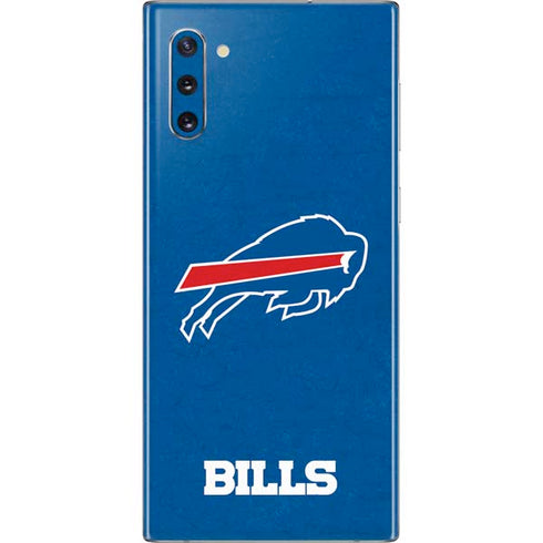 NFL Buffalo Bills Distressed Galaxy Note 10 Skin