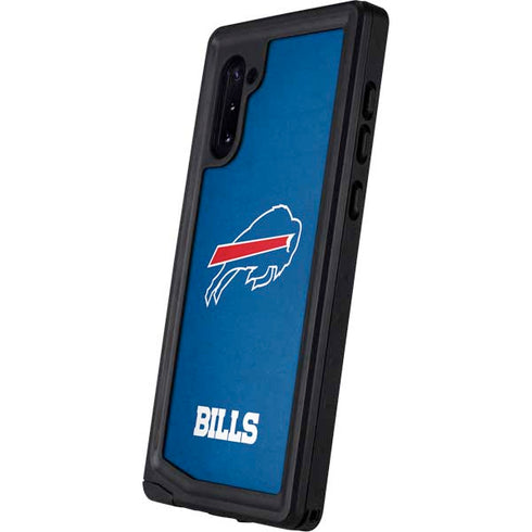 NFL Buffalo Bills Distressed Galaxy Note 10 Waterproof Case