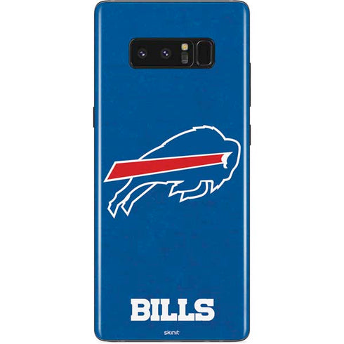 NFL Buffalo Bills Distressed Galaxy Note 8 Skin