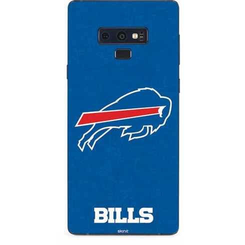 NFL Buffalo Bills Distressed Galaxy Note 9 Skin