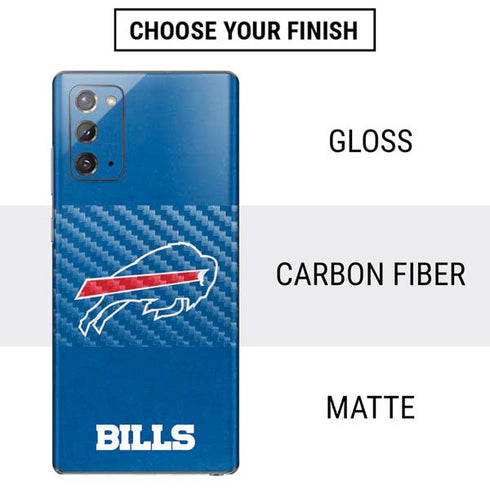 NFL Buffalo Bills Distressed Galaxy Note20 5G Skin