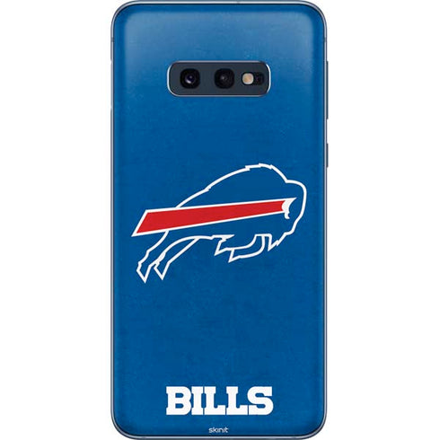 NFL Buffalo Bills Distressed Galaxy S10e Skin